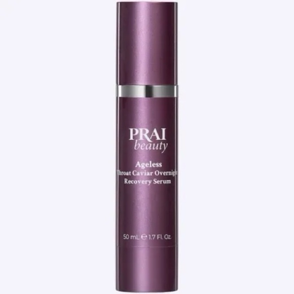 ✨ PRAI Beauty Ageless Throat & Neck Caviar Overnight Recovery Serum | 1.7 oz